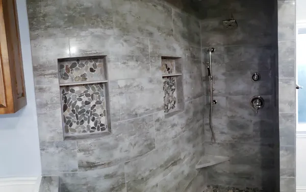 Granite Vanity & Walk-In Shower view 2