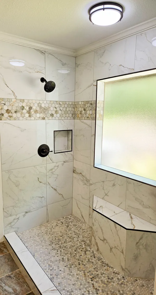 Roman Tub Shower Conversion view 2