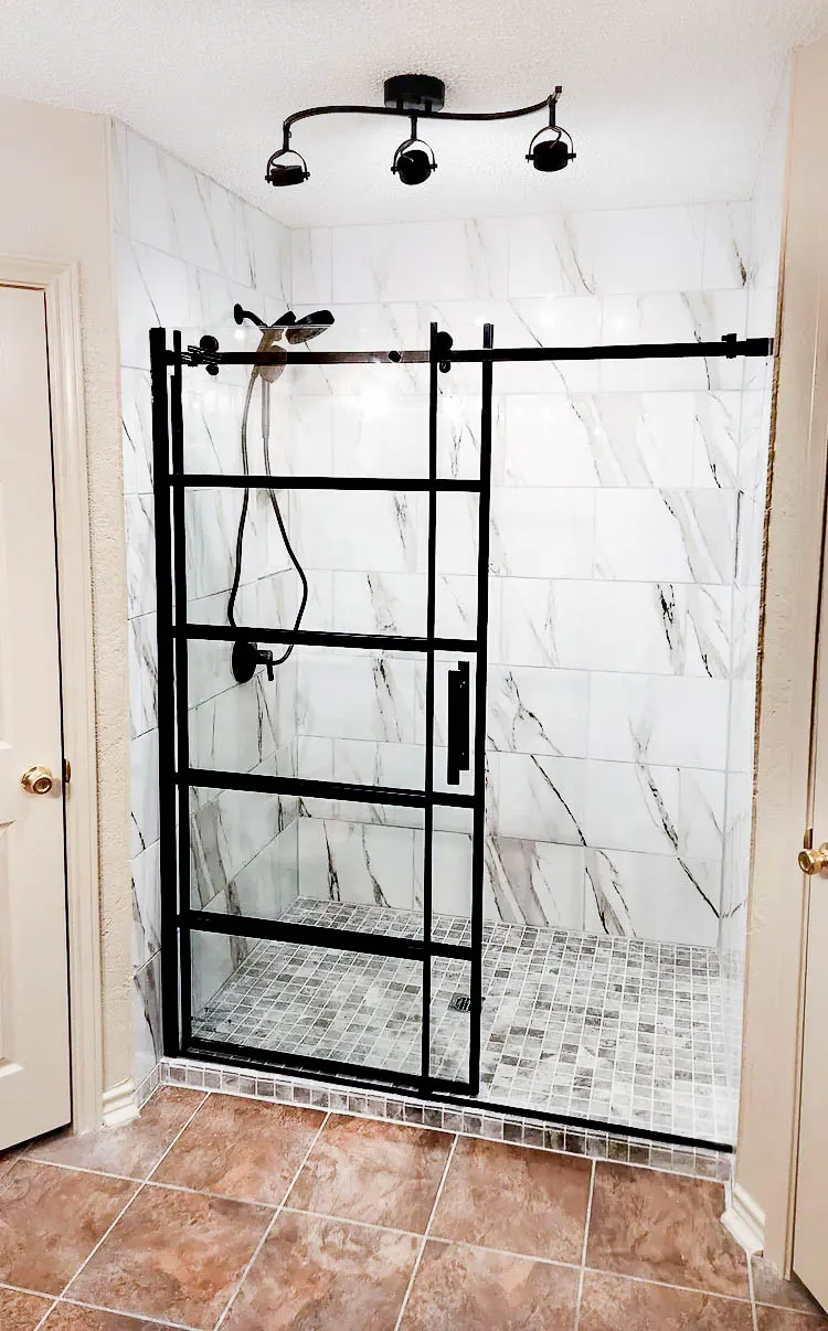 Finished view of the Quinlan bathroom remodeling project