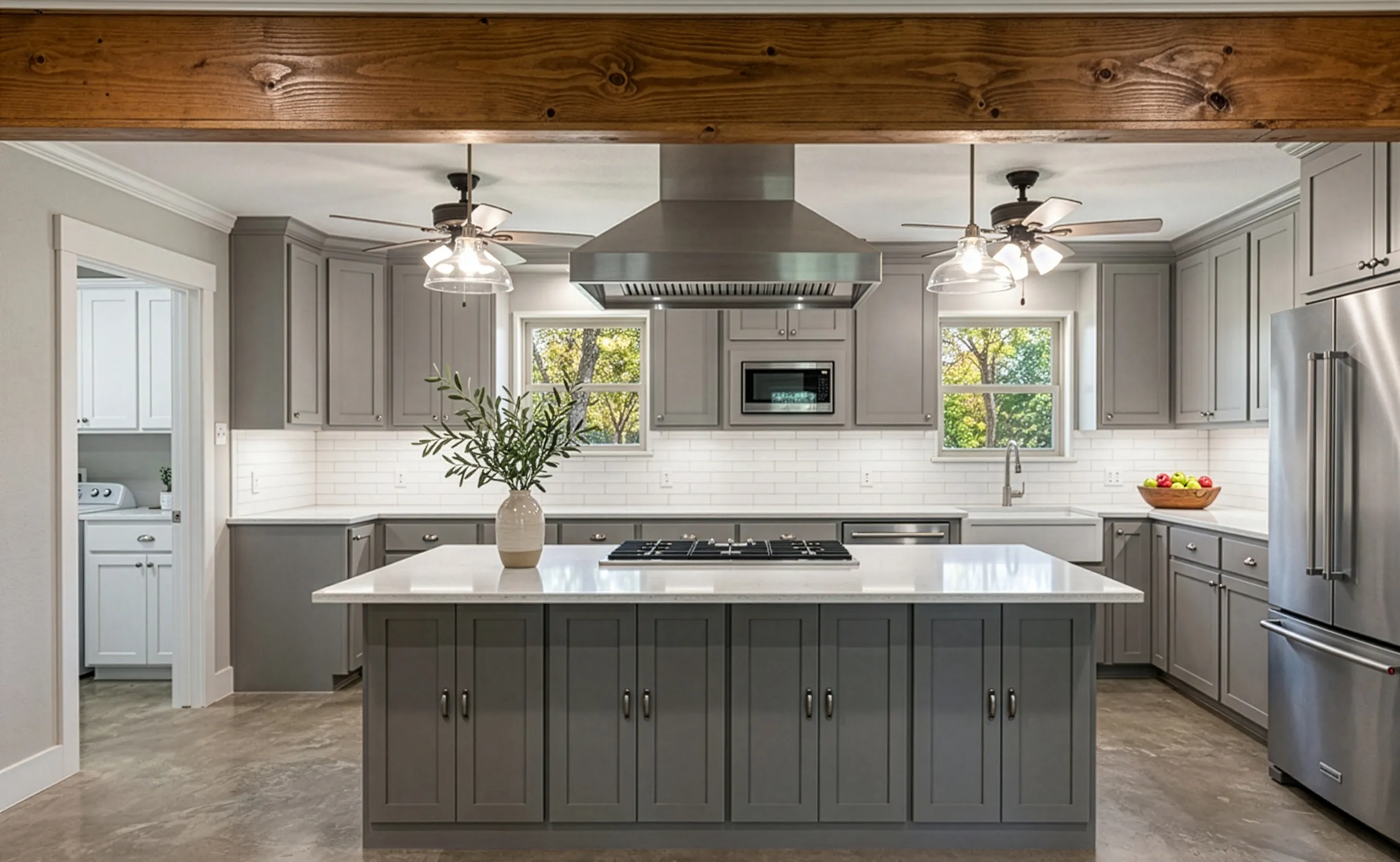 Roger England Custom Renovated Living Space Showcase