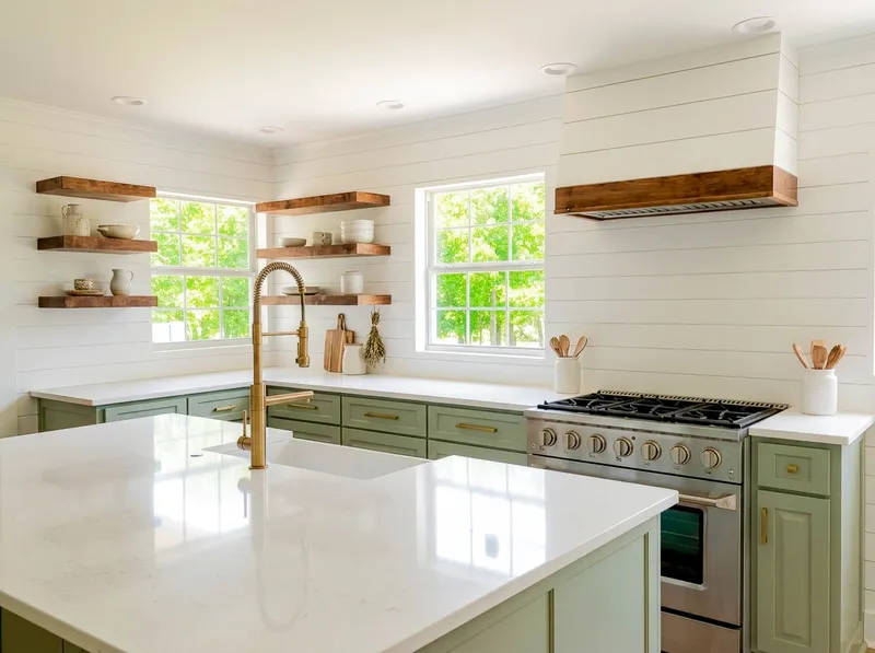 Finished Union Valley kitchen remodel view
